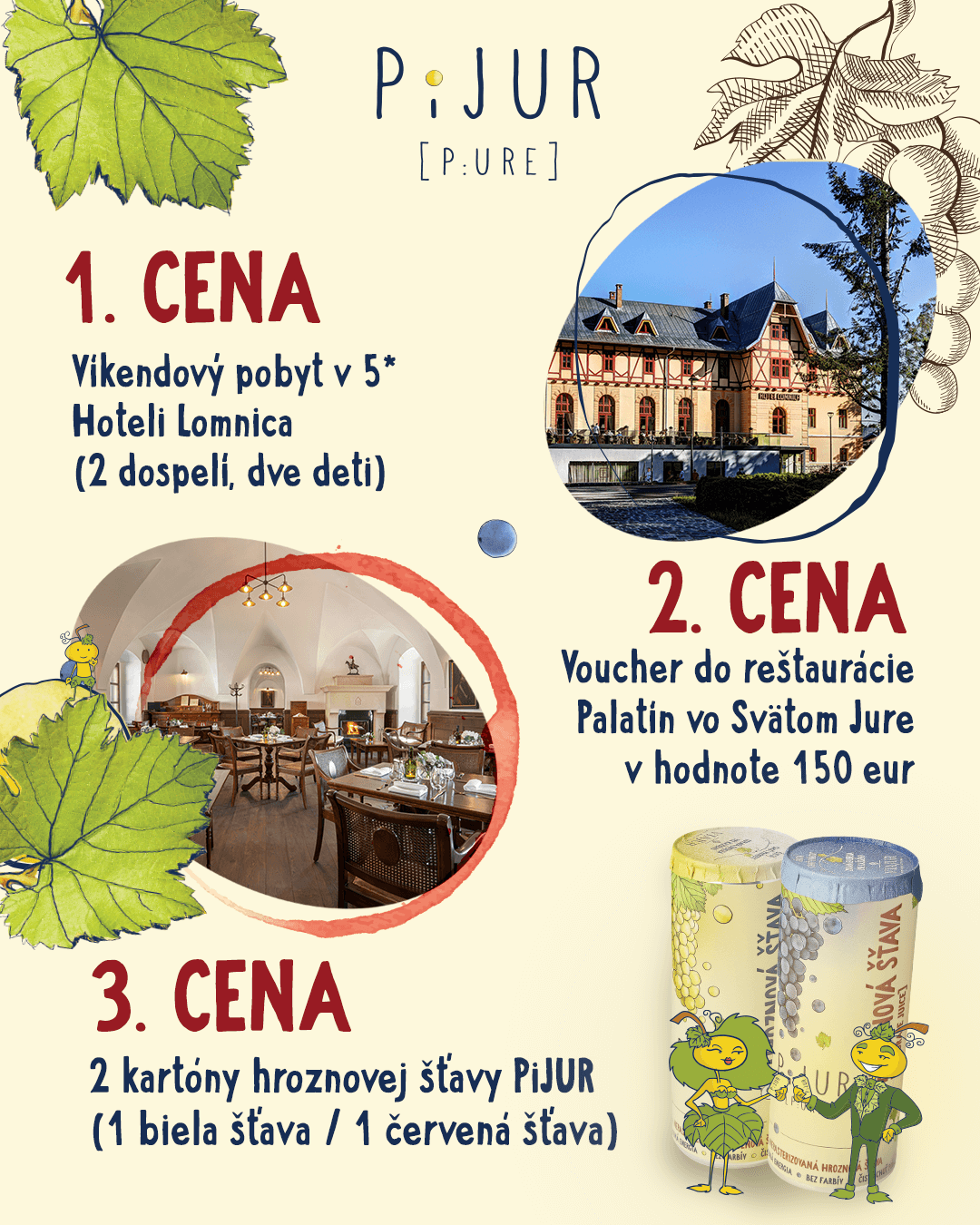 Ceny súťaže a víkendový pobyt