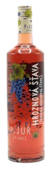 Fľaša hroznového džúsu P.JUR